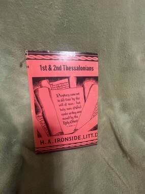 Addresses on the First and Second Epistles to the Thessalonians by H.A. Ironside